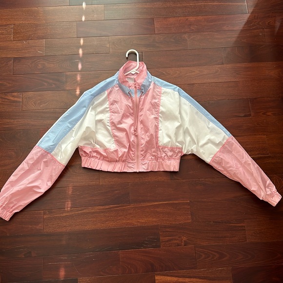 FIG & VIPER Crop Top Windbreaker - Picture 1 of 4
